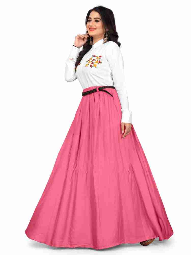 Long skirt with shirt flipkart best sale