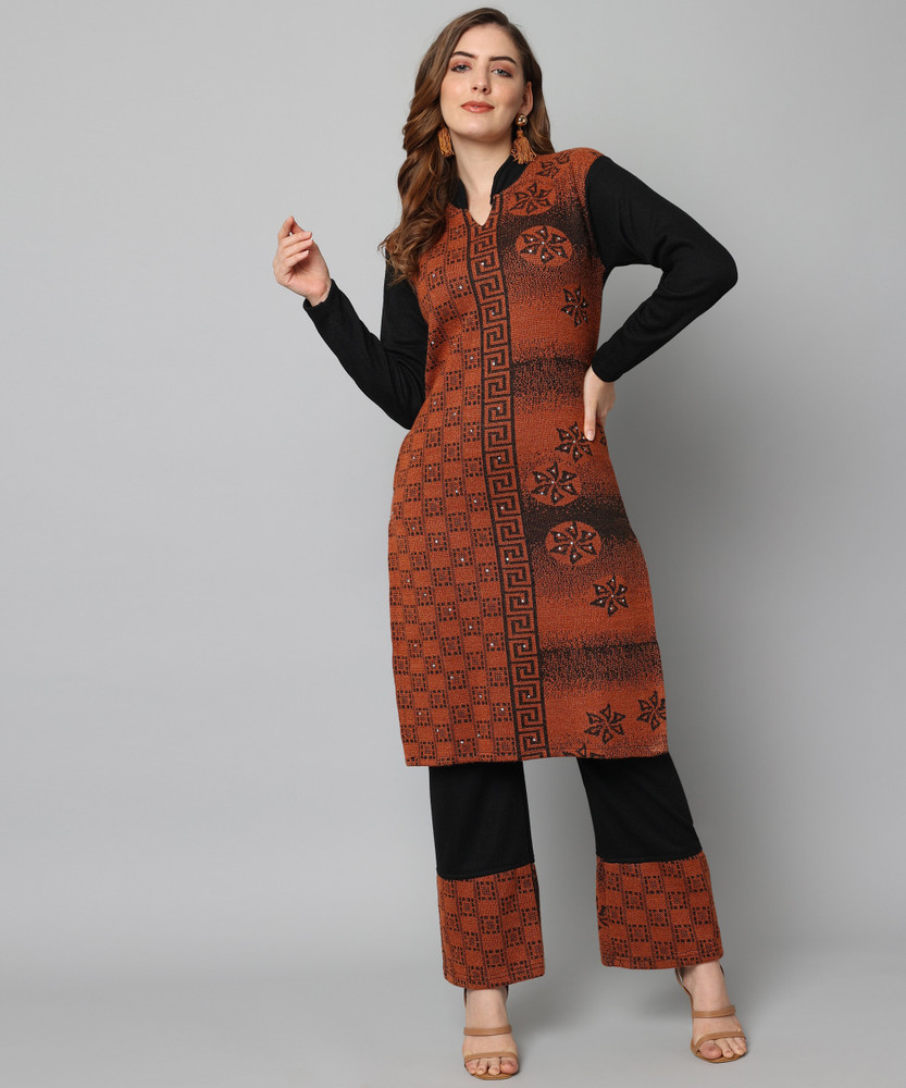 flipkart kurtis with palazzo