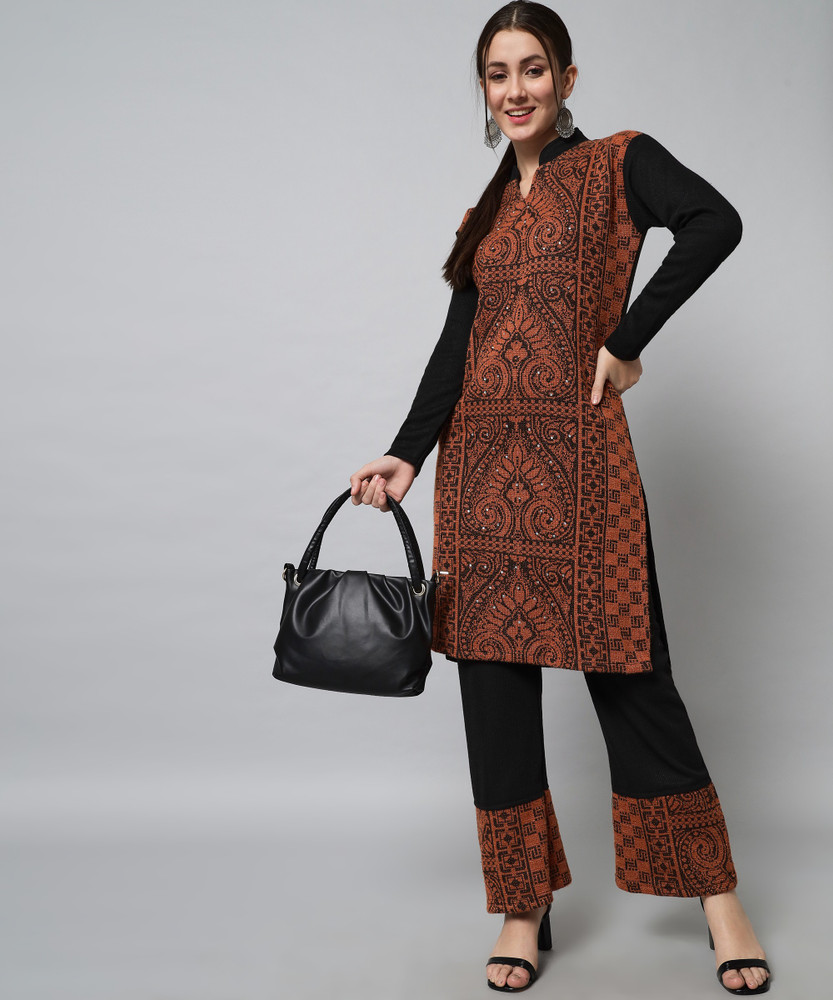 GRAND MALBORK Women Kurti Palazzo Set Buy GRAND MALBORK Women