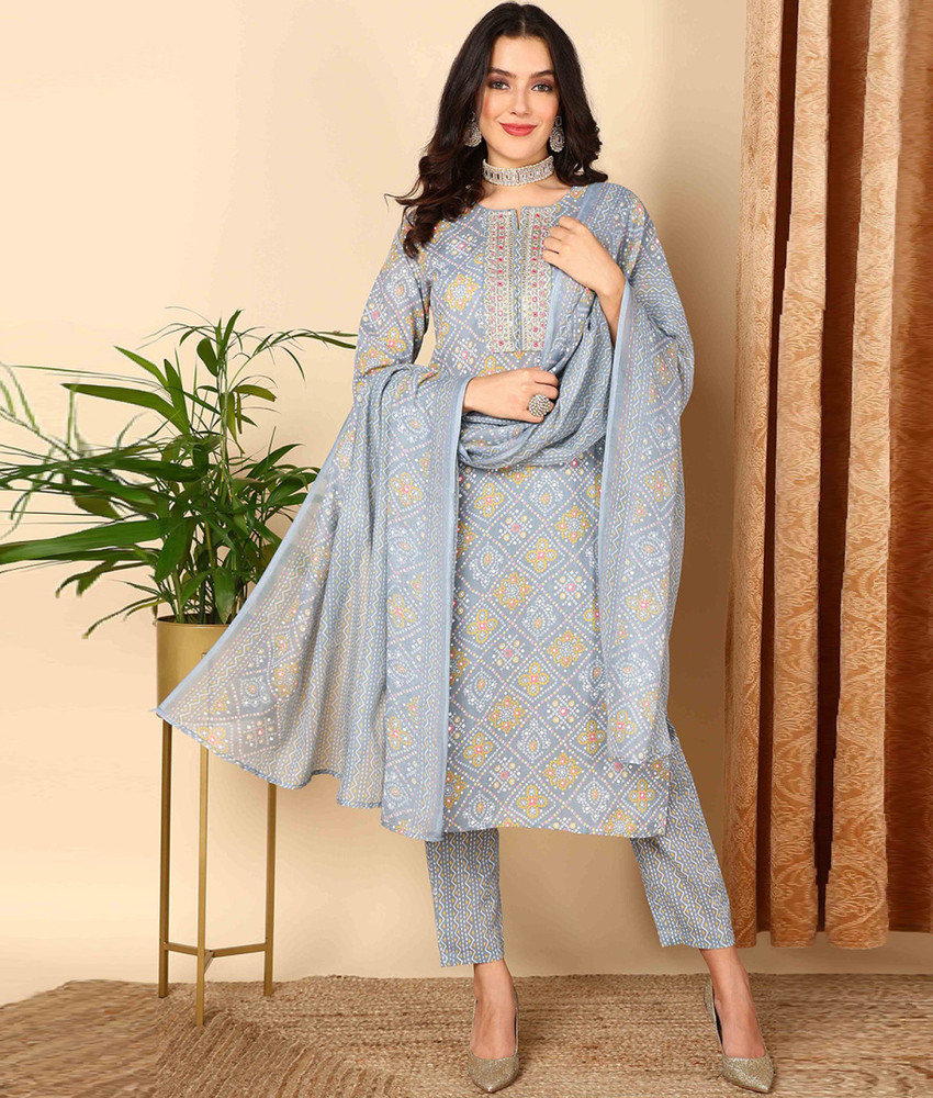 AHIKA Women Kurta Pant Dupatta Set Buy AHIKA Women Kurta Pant Dupatta Set Online at Best Prices in India Flipkart