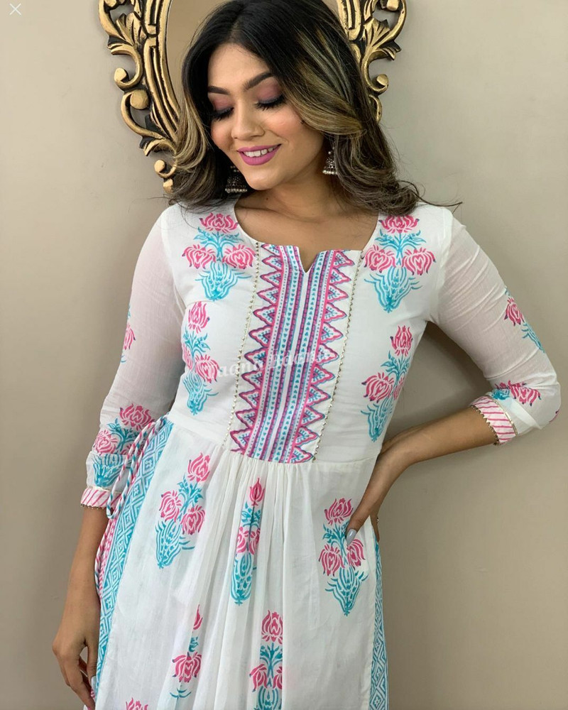floral kurti flipkart