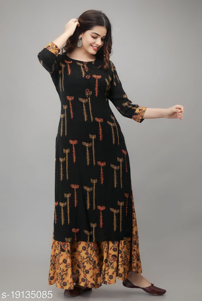 Flipkart plazo kurti best sale