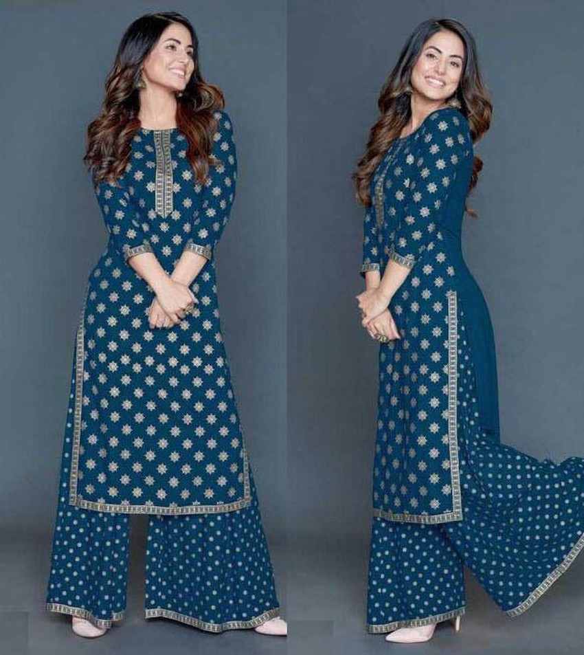 Rajasthani Trend Women Kurta Pant And Dupatta Set  Buy Rajasthani Trend  Women Kurta Pant And Dupatta Set Online at Best Prices in India  Flipkart com