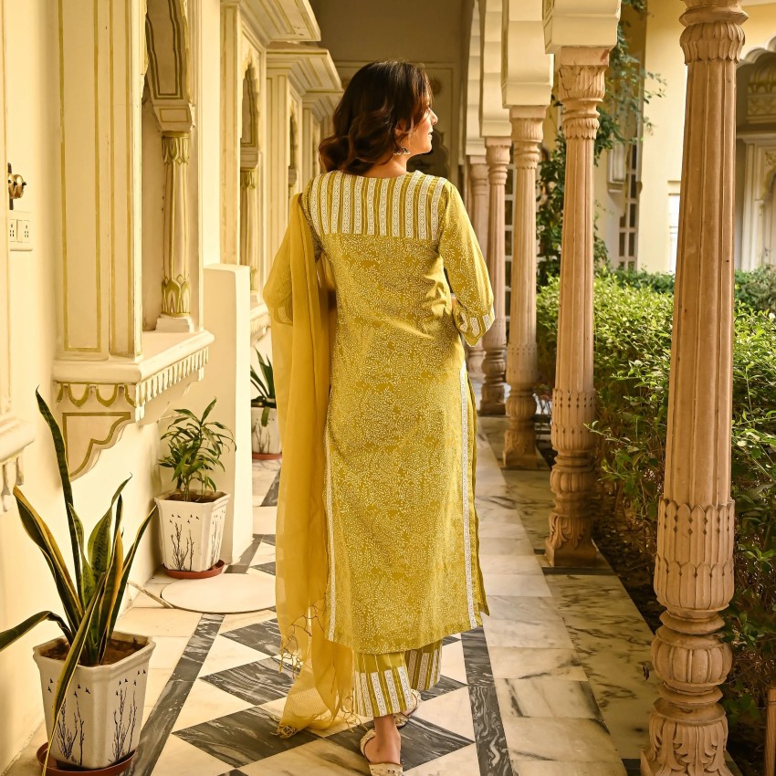 Buy Royal Export Women Kurta Pant Dupatta Set Online at Best Prices in India