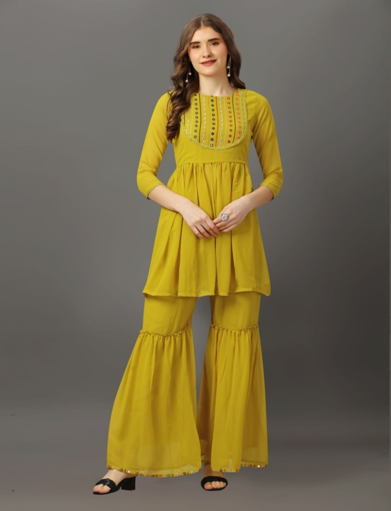 Flipkart palazzo suits hotsell