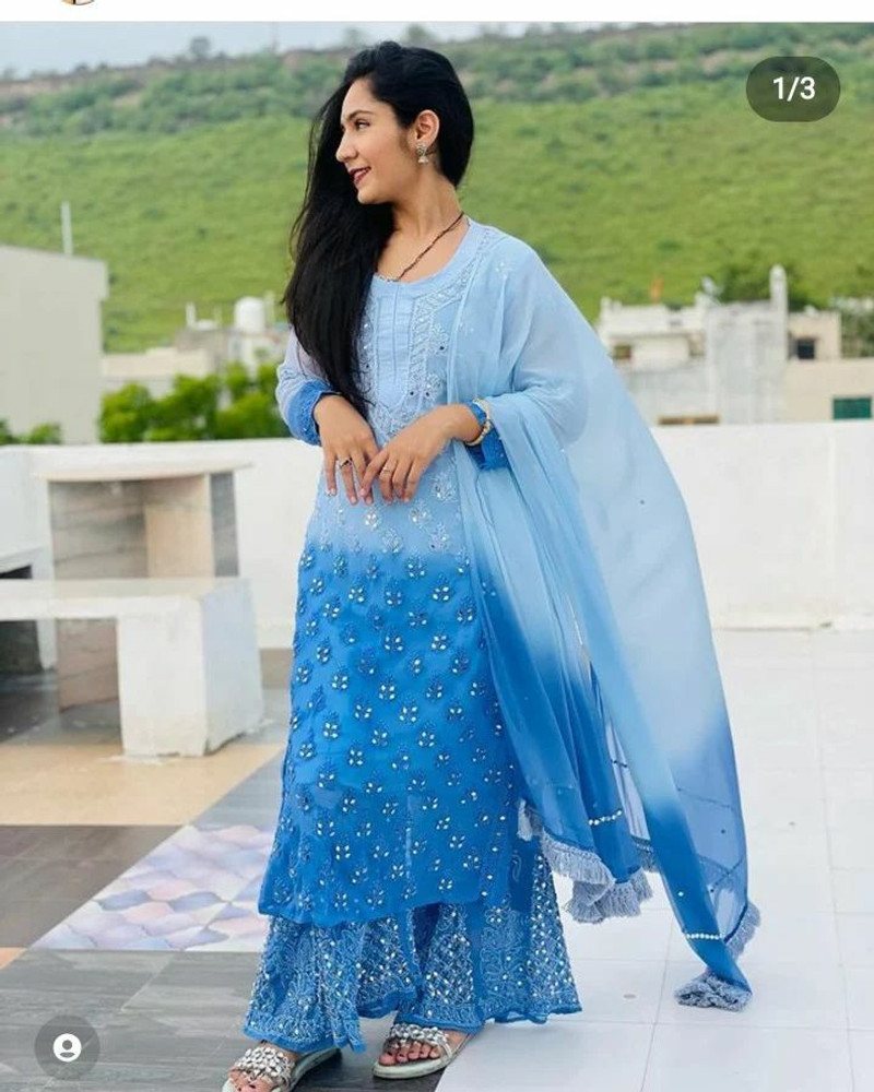 Party wear churidar flipkart sales