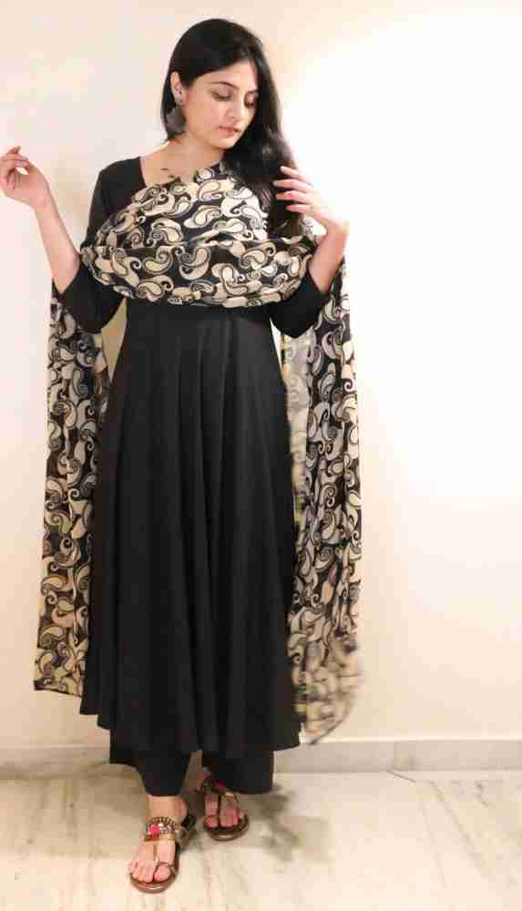 Black kurti flipkart online
