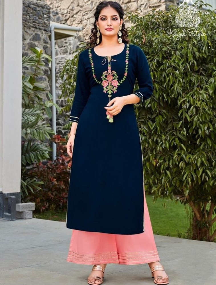 Flipkart kurti deals with palazzo