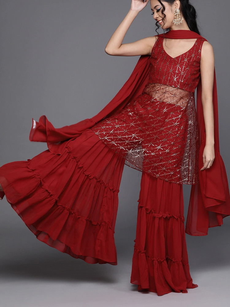 Sharara suit hot sale on flipkart