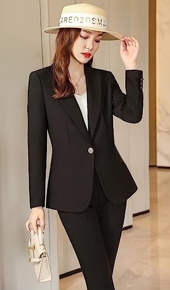 Professional Attire Set: Office Coat And Pant For Women,, 46% OFF