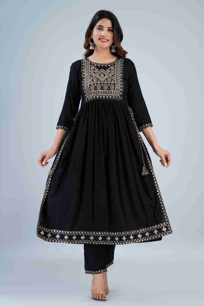 Black kurti flipkart best sale