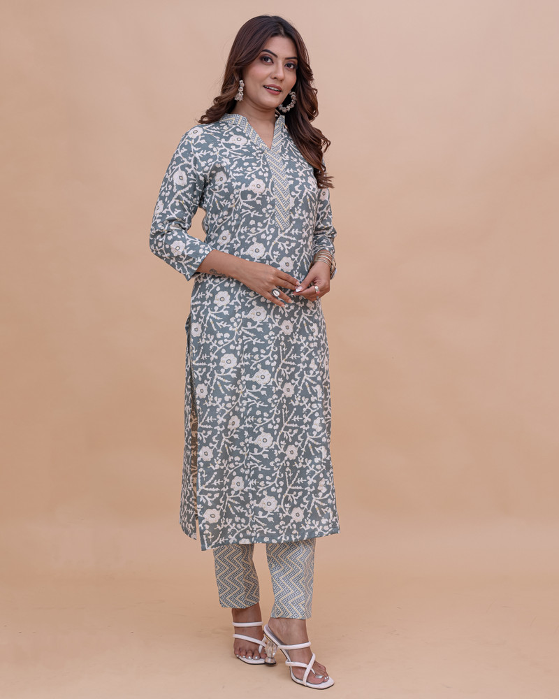 flipkart grey kurti