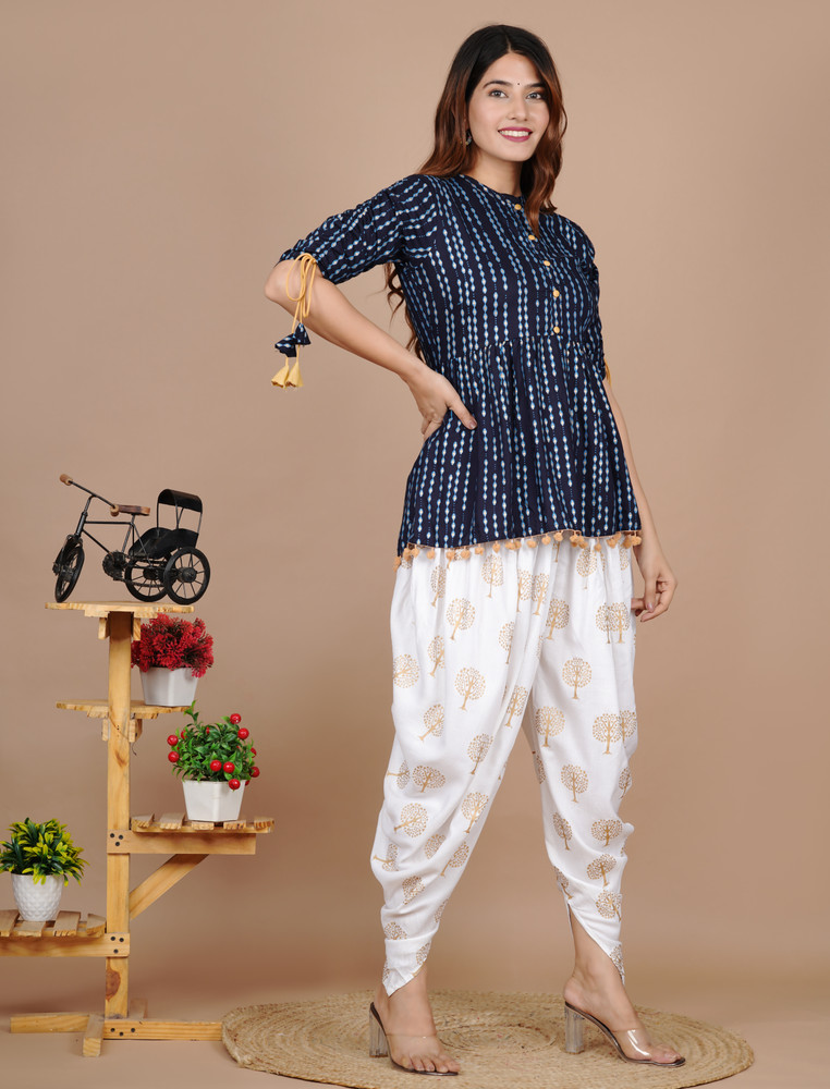 Royal Marque Women Ethnic Top Dhoti Pant Set Buy Royal Marque Women Ethnic Top Dhoti Pant Set Online at Best Prices in India Flipkart
