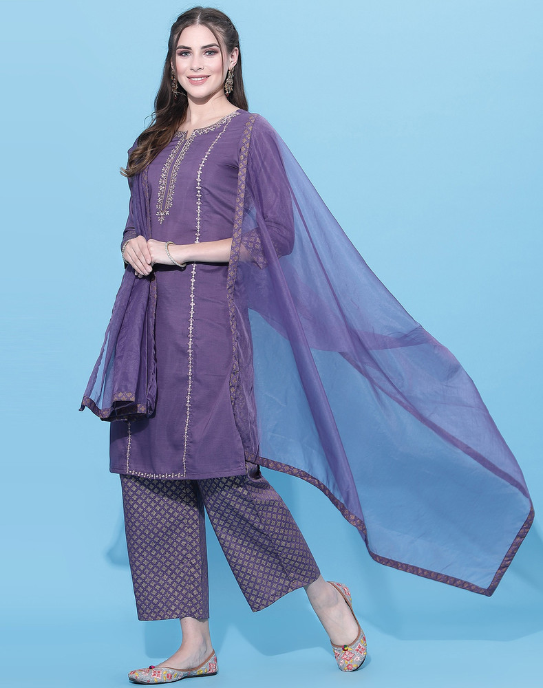 Dry Cleaning Cotton Kurtis With Palazzo Set at Best Price in Surat | Alvami