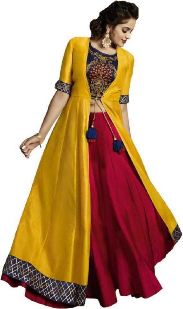 Ramenterpriese Women Ethnic Top Skirt Ethnic Jacket Set Buy Ramenterpriese Women Ethnic Top Skirt Ethnic Jacket Set Online at Best Prices in India Flipkart