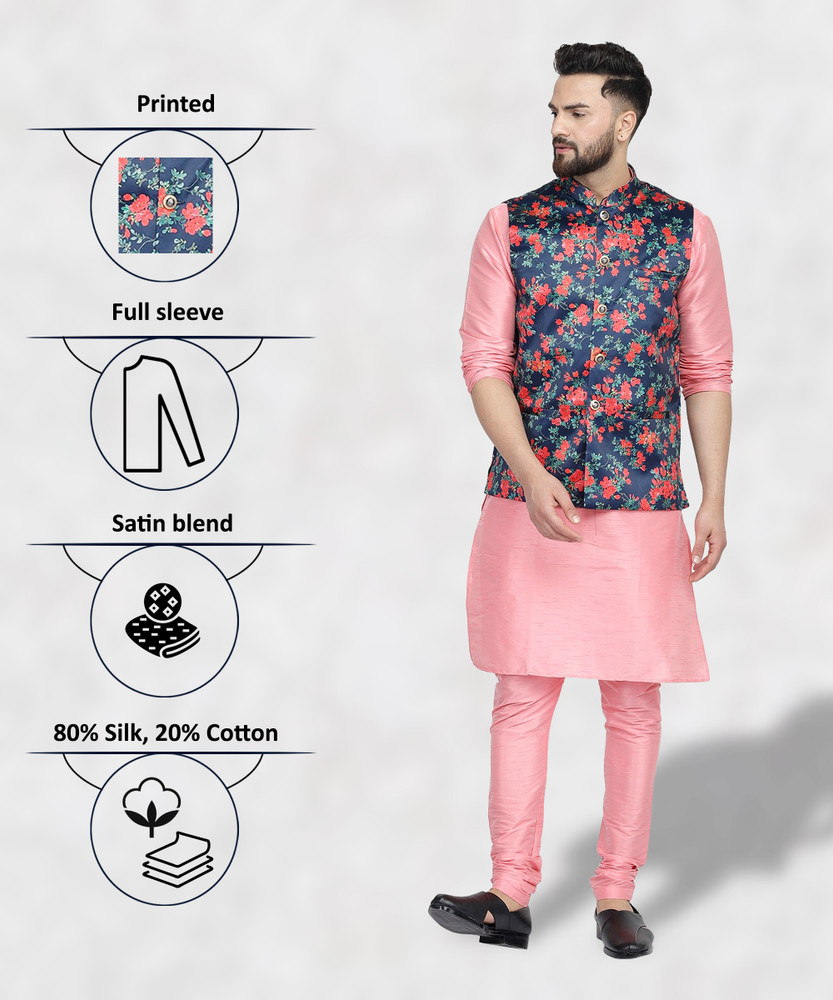 Kurta pajama with jacket flipkart deals