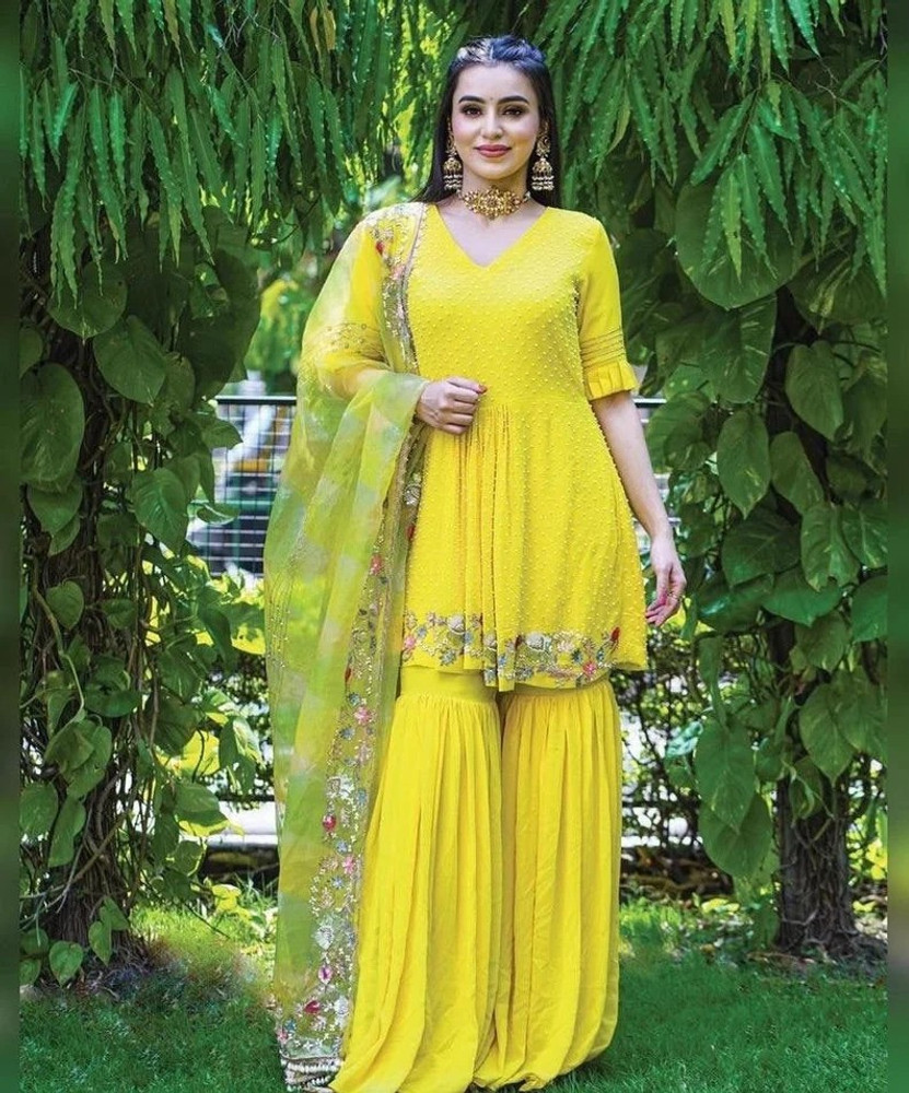 shopingry Women Kurta Sharara Set Buy shopingry Women Kurta Sharara Set Online at Best Prices in India Flipkart