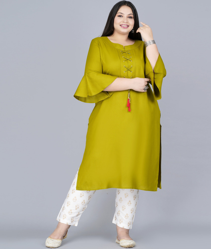 Bell sleeves kurti flipkart top