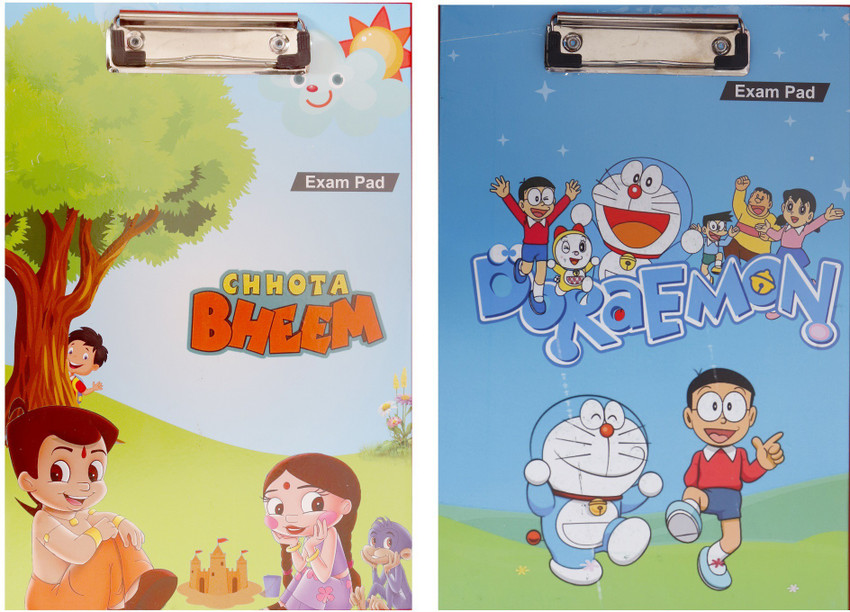 Flipkart ST Fashions Chhota Bheem Doremon Clipboard for