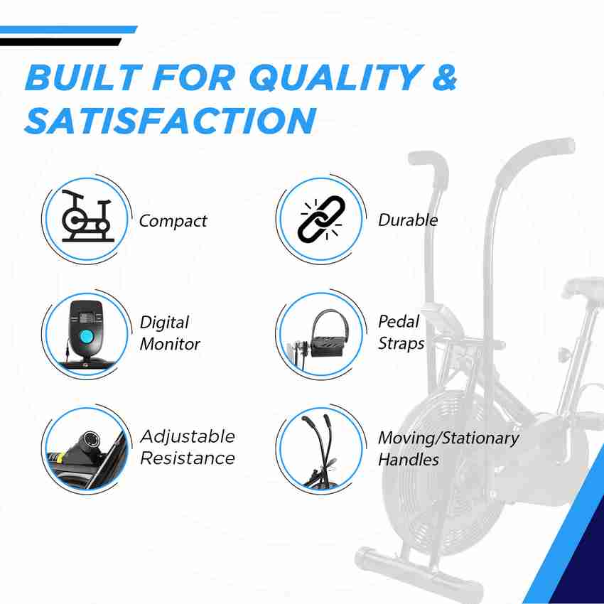 Reach AB 110 Cycle With Moving Handles Upright Stationary Fitness
