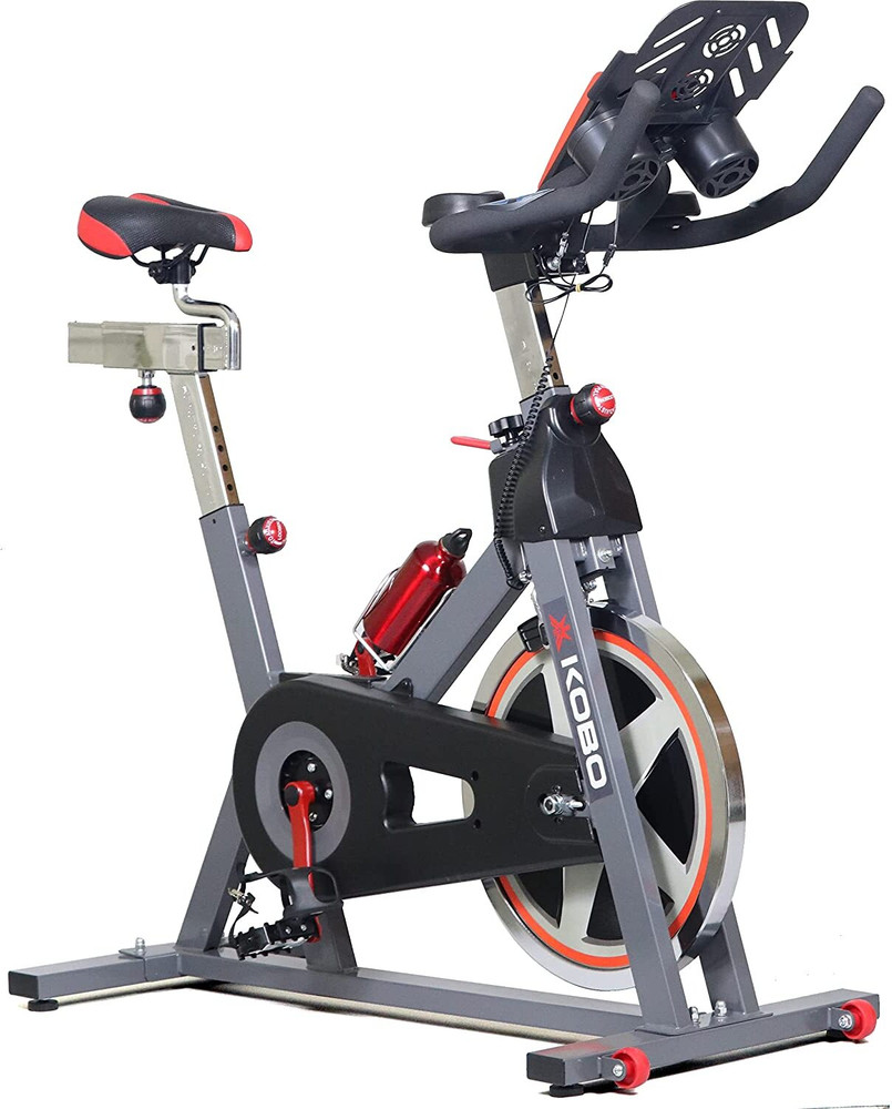 KOBO SB 12 Commercial Spin Bike Flywheel 20 Kg Cycle for Home Gym