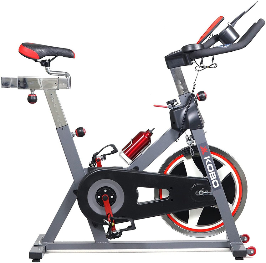 KOBO SB 12 Commercial Spin Bike Flywheel 20 Kg Cycle for Home Gym