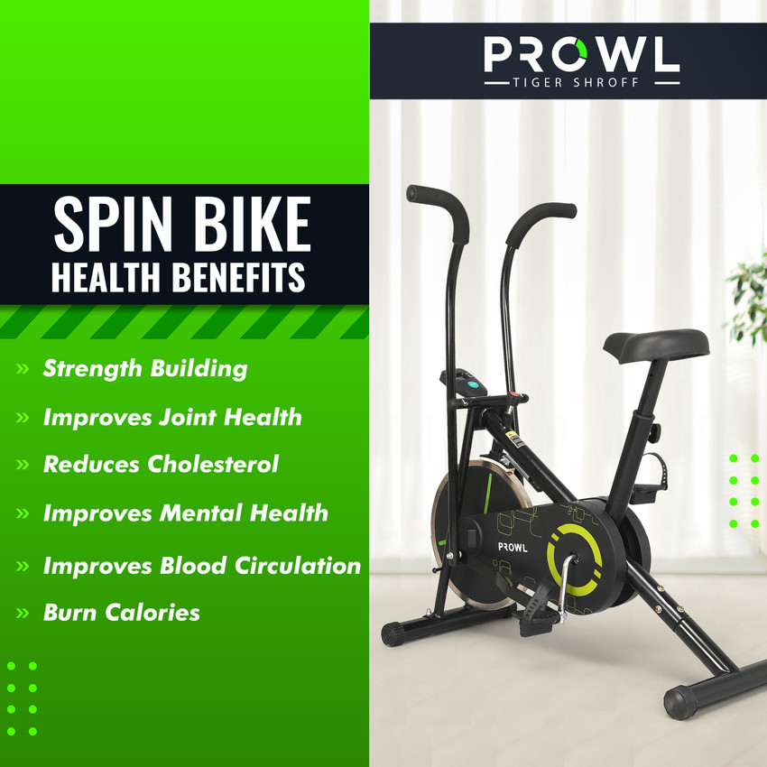 PROWL GT 100 Spin Bike for Home gym Indoor Exercise Cycle for Cardio Weight loss Indoor Cycles Exercise Bike Buy PROWL GT 100 Spin Bike for Home gym Indoor Exercise