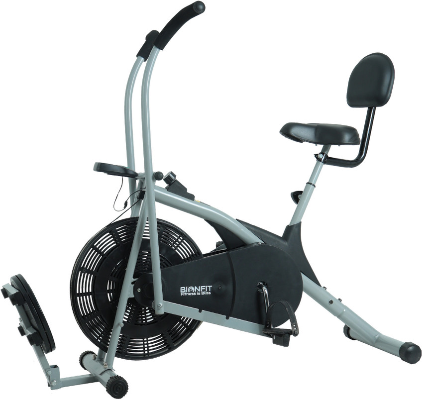 BIONFIT Air Cycle For Home Gym Curved Moving with Twister Back Support Dual Action Stationary Exercise Bike