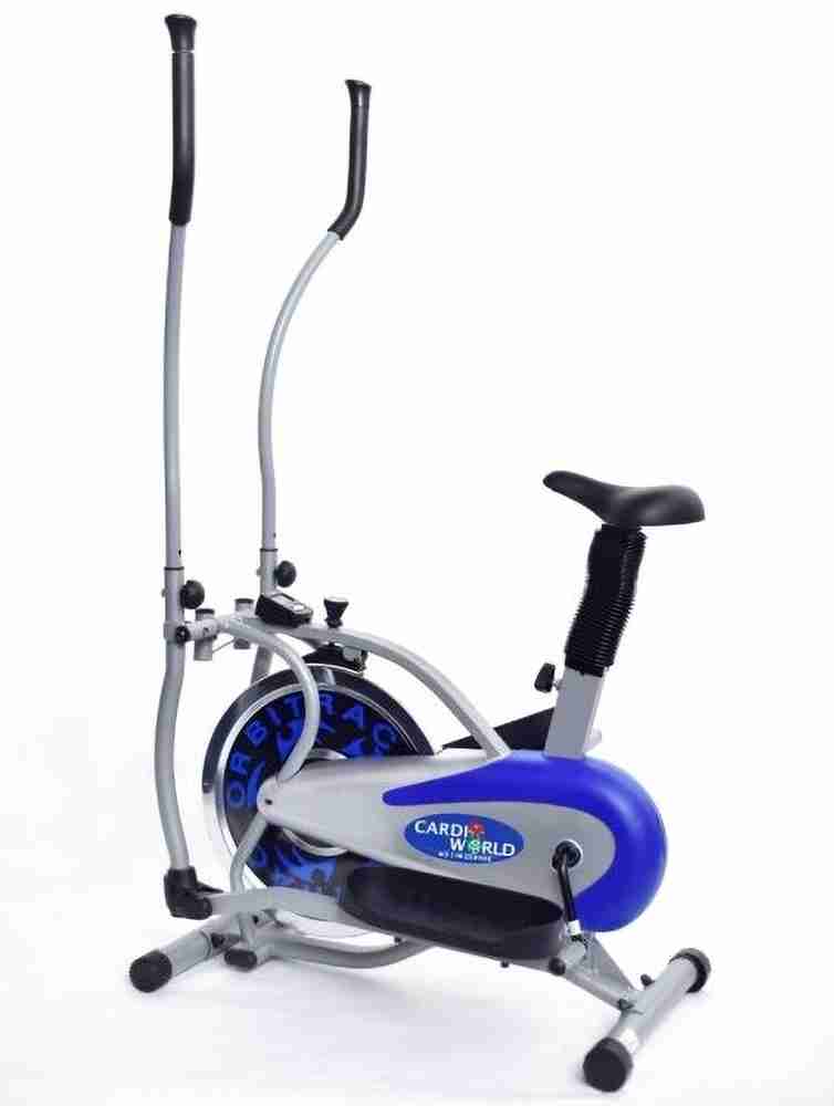 Buy Cardio World Orbitrack CW 2075 Cycling and Elliptical can be use User Weight 125 Kgs Indoor Cycles Exercise Bike Online at Best Prices in India