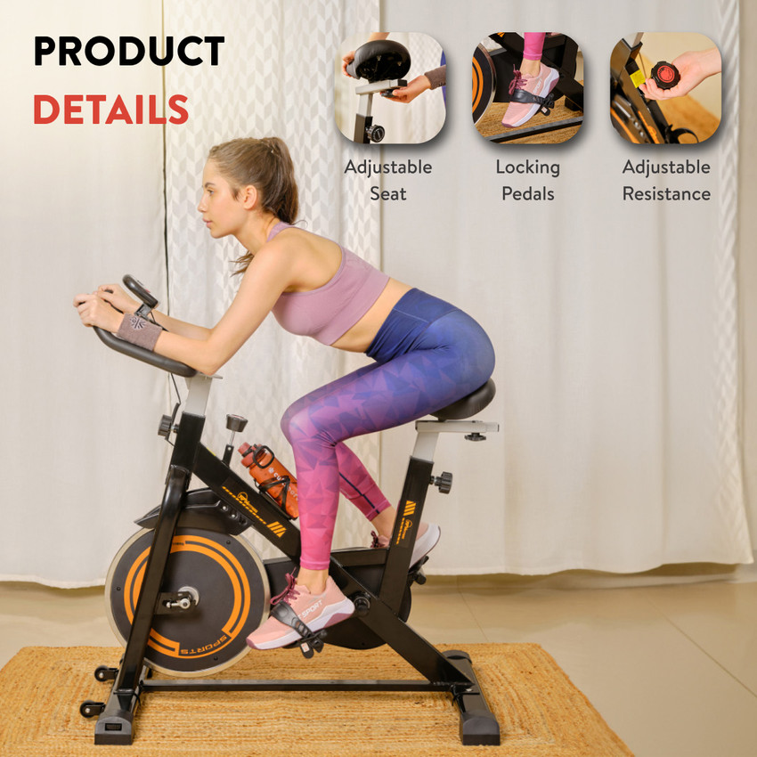 Buy RPM Fitness by Cultsport RPM610 13.22lbs Flywheel Max Weight 120kg For Home Gym Workout Spinner Exercise Bike Online at Best Prices in India Cycling Flipkart