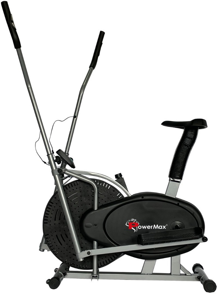 Powermax Fitness EH 200 Elliptical Cross Trainer with Hand Pulse Folding Bike Exercise Bike Buy Powermax Fitness EH 200 Elliptical Cross Trainer with Hand Pulse Folding Bike Exercise Bike Online at Be...