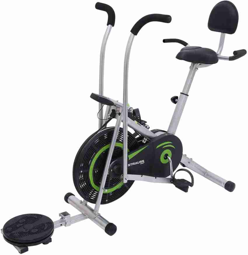 Strauss StayFit BSTH Exercise Bike with Back Support seat
