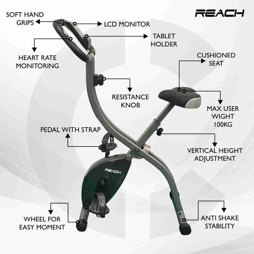 Exercise cycle foldable hot sale