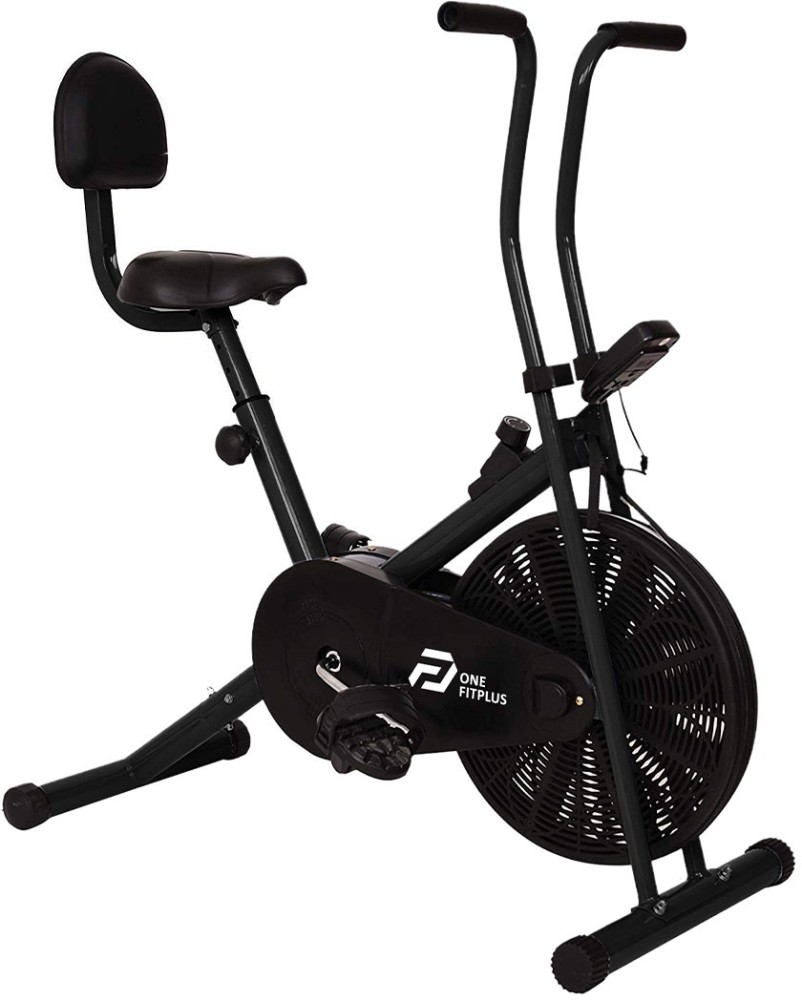 Buy OneFitPlus OFP 1001 Static Handle Backrest with Diet Plan Services Trainer Led Sessions Upright Stationary Exercise Bike Online at Best Prices in India Upper Body Workout Stepping Cycling Flipkart...