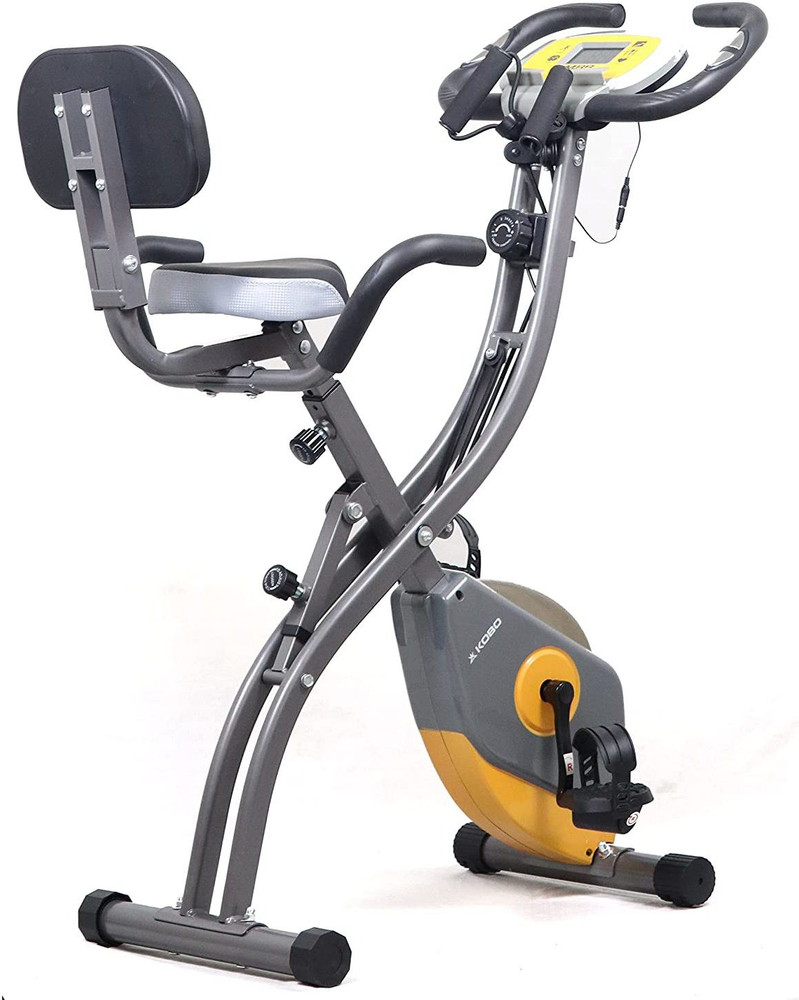 KOBO IMPORTED MAGNETIC X BIKE CYCLE FOLDING WITH BACK REST Folding Bike Exercise Bike Buy KOBO IMPORTED MAGNETIC X BIKE CYCLE FOLDING WITH BACK REST Folding Bike Exercise Bike Online at Best Prices