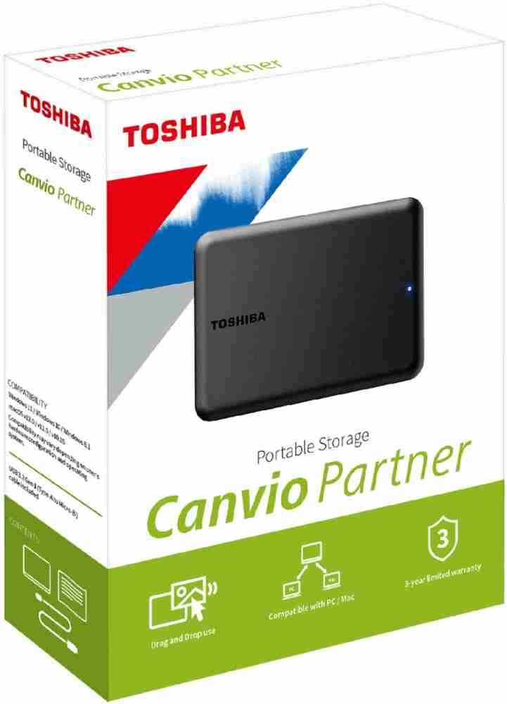 TOSHIBA Canvio Partner 4 TB External Hard Disk Drive (HDD)