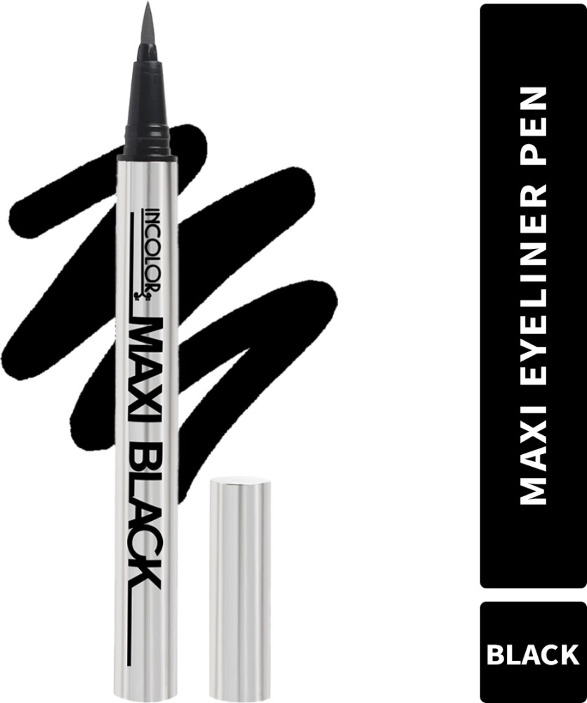 Buy INCOLOR IC058 Maxi Long Lasting Smudge Proof Sketch Pen Eyeliner for  Women 2 Gram  Black Online at Low Prices in India  Amazonin