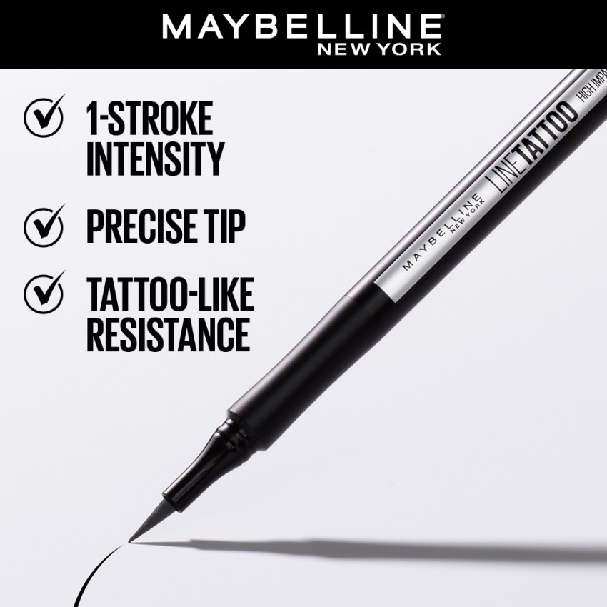 Buy Maybelline New York Tattoo Studio Gel Liner Pencil Rich Amethyst 124  gm Online at Best Price  Beauty L3
