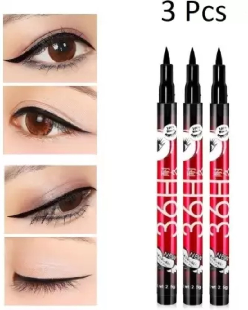 SMIETRZ Beauty Water & Smudge Proof 36 Hour Long Lasting Liquid EyeLiner  Pack of 3 7.5 g - Price in India, Buy SMIETRZ Beauty Water & Smudge Proof  36 Hour Long Lasting