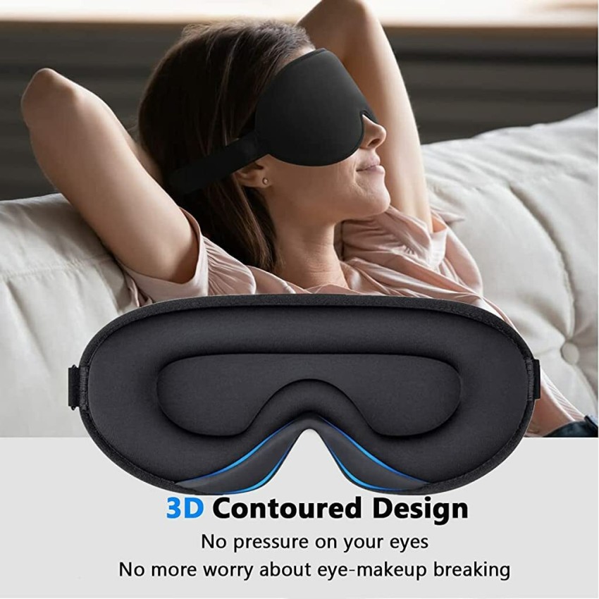 HASTHIP 3D Sleeping Eye Mask for Women & Men, Extra Soft Cotton