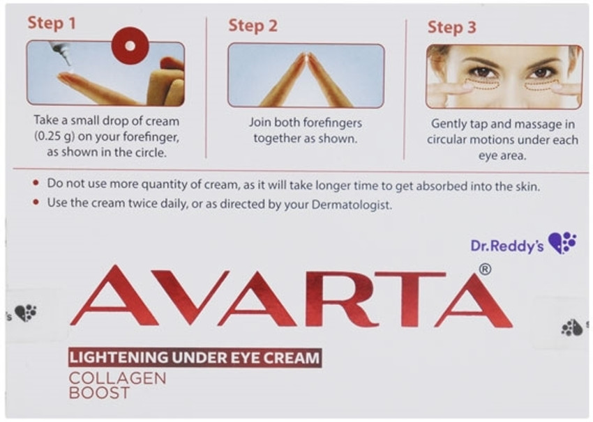Avarta under eye cream discount