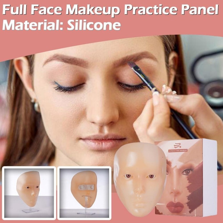 My Colors 3D makeup practice face dummy plate, silicone makeup mannequin  face, reusable 0 ml - Price in India, Buy My Colors 3D makeup practice face  dummy plate, silicone makeup mannequin face