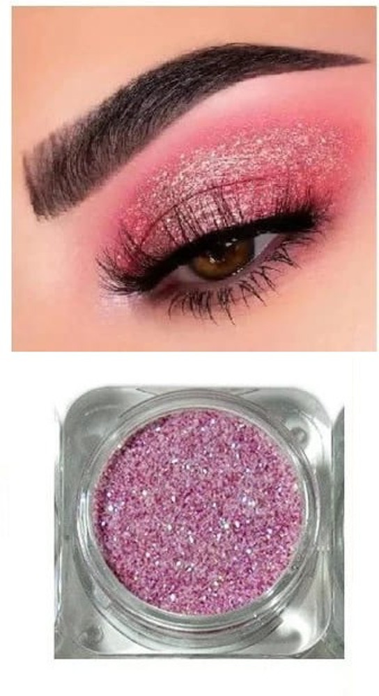 Pink sparkles eyeshadow palette store