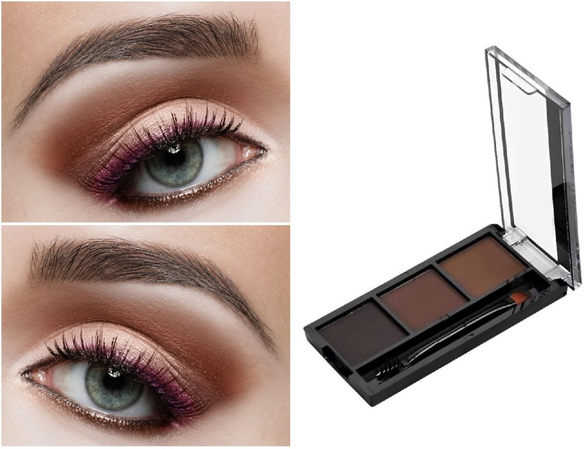BLUEMERMAID Eyebrow Kit Powder Wax Formula Dark 7.2 g Price