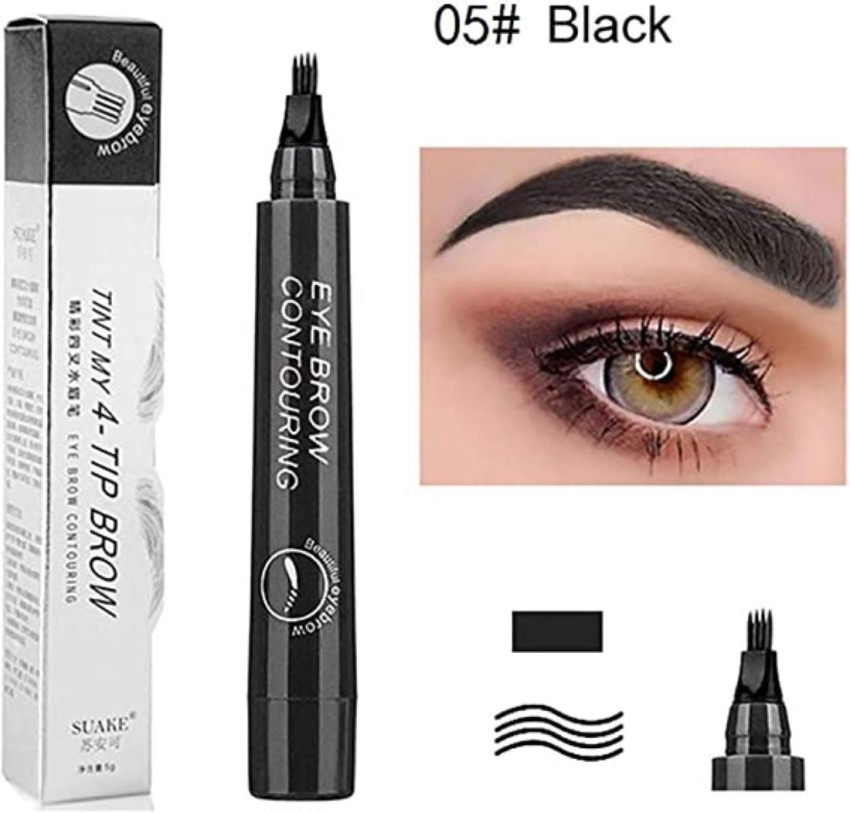 Digital Shoppy TINT MY 4-TIP BROW Liquid Eyebrow Pencil Waterproof (No 5 )