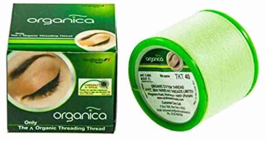 Organica Organic Eyebrow Threading Thread Box of 8 Spools FREE SHIPPING