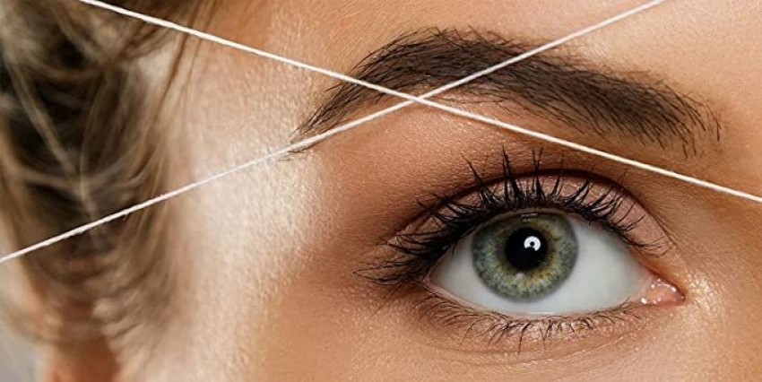 Organica Threading Thread | Organica Organic Cotton Eyebrow Threading  Thread | Cotton Threads | Facial Hair Removal