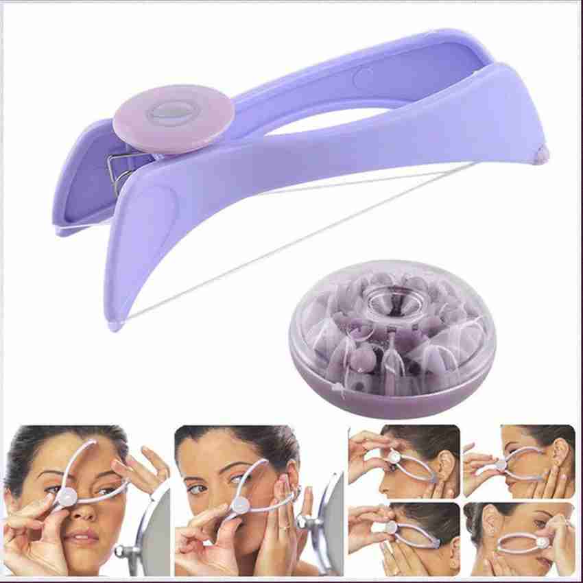 SEE INSIDE Face and Body Hair Removal Threading Manual Tweezer Machine Shaver System Kit Eyebrow Thread Price in India Buy SEE INSIDE Face and Body Hair Removal Threading Manual Tweezer Machine
