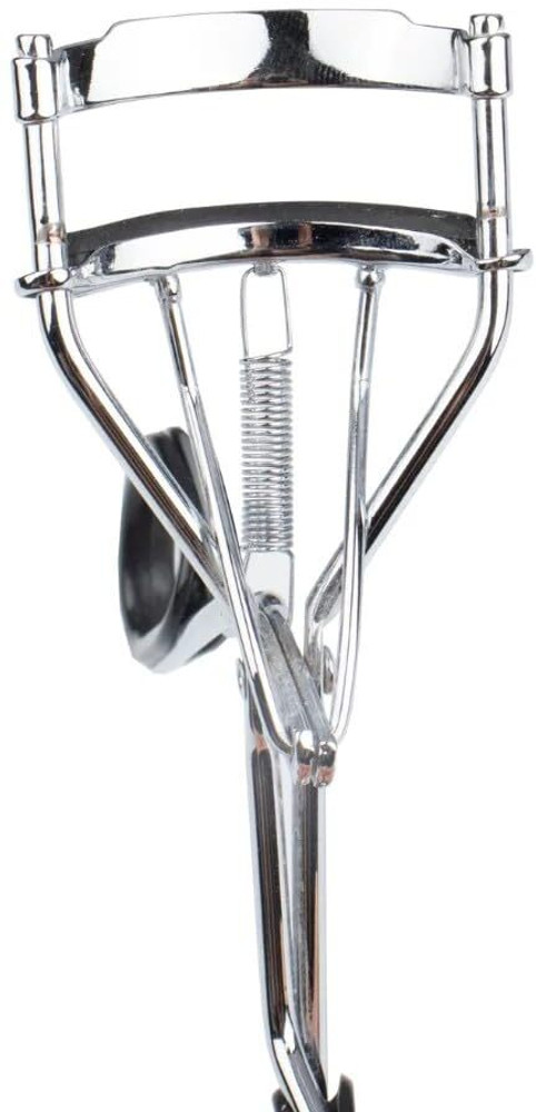 FOLELLO Premium Eyelash Curler with Loaded Spring Silver Lash