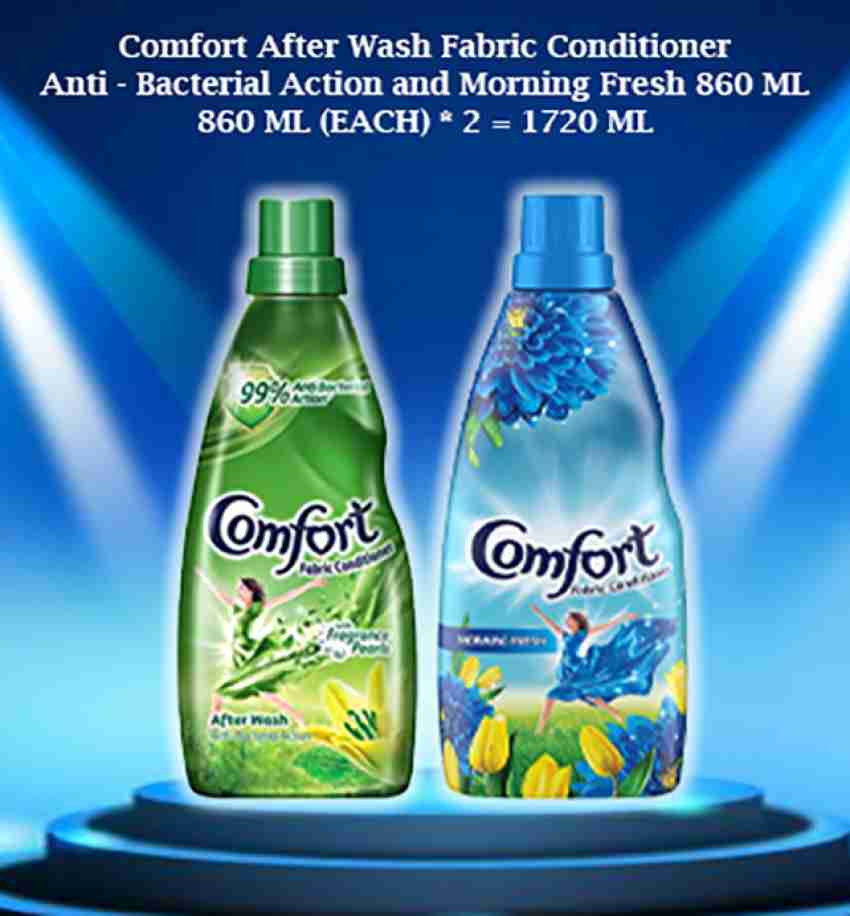 Comfort Anti Bacterial Action Fabric Conditioner (860ml) Price in India -  Buy Comfort Anti Bacterial Action Fabric Conditioner (860ml) online at